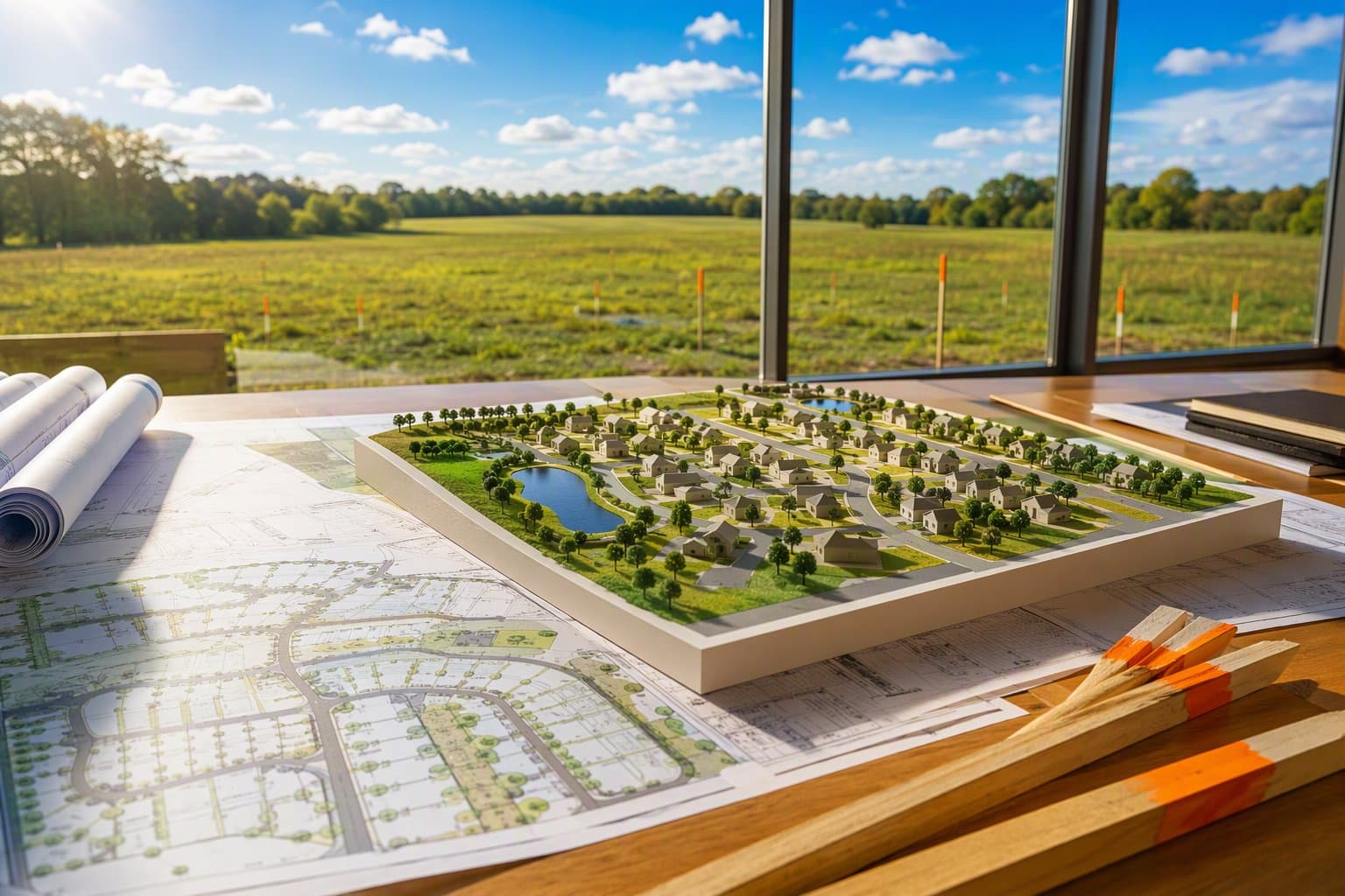Housing Development Plan - illustration, Jake Team LLC