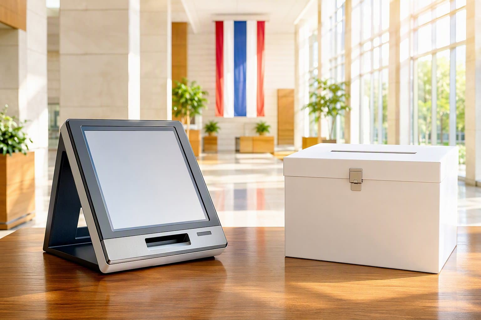 Civic Voting Equipment - illustration, Jake Team LLC