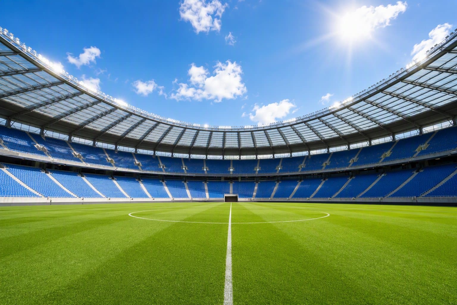 empty stadium - illustration, Jake Team LLC