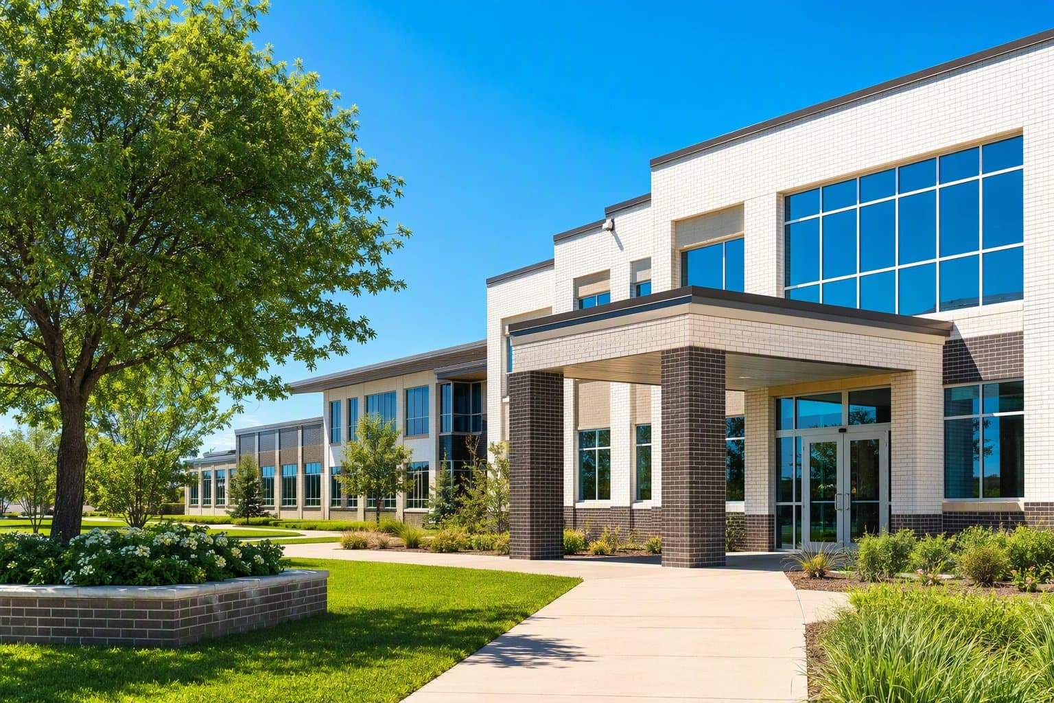 Pilot Point ISD campus - illustration, Jake Team LLC