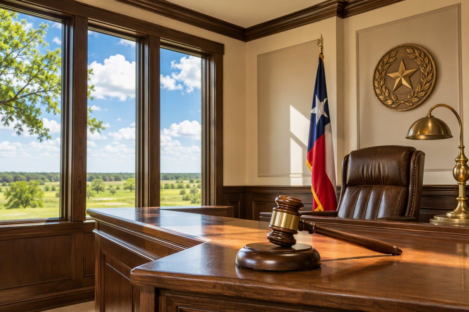 Denton County Justice - illustration, Jake Team LLC