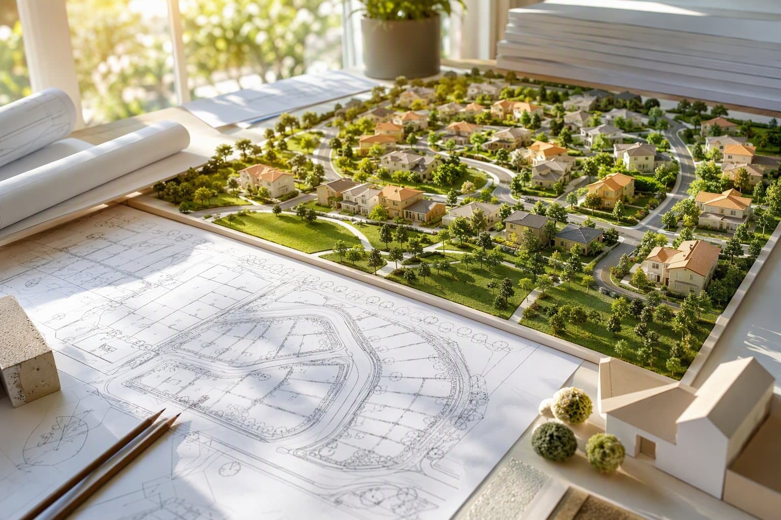 Bridleridge Development Plan - illustration, Jake Team LLC