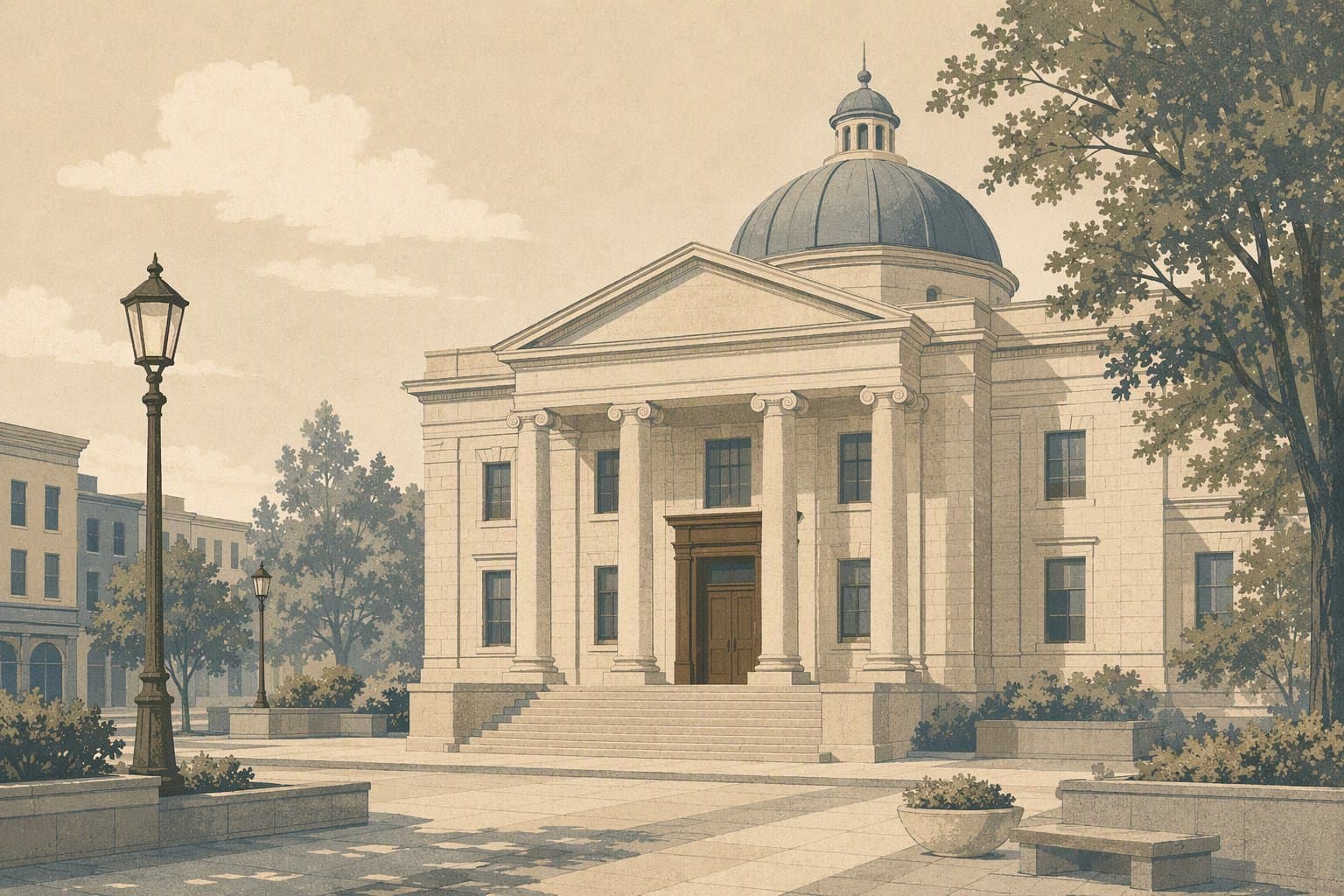 City Hall civic duty - illustration, Jake Team LLC
