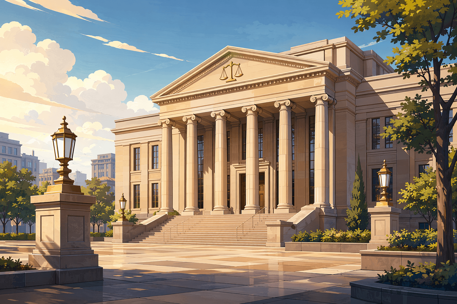 Justice System - illustration, Jake Team LLC