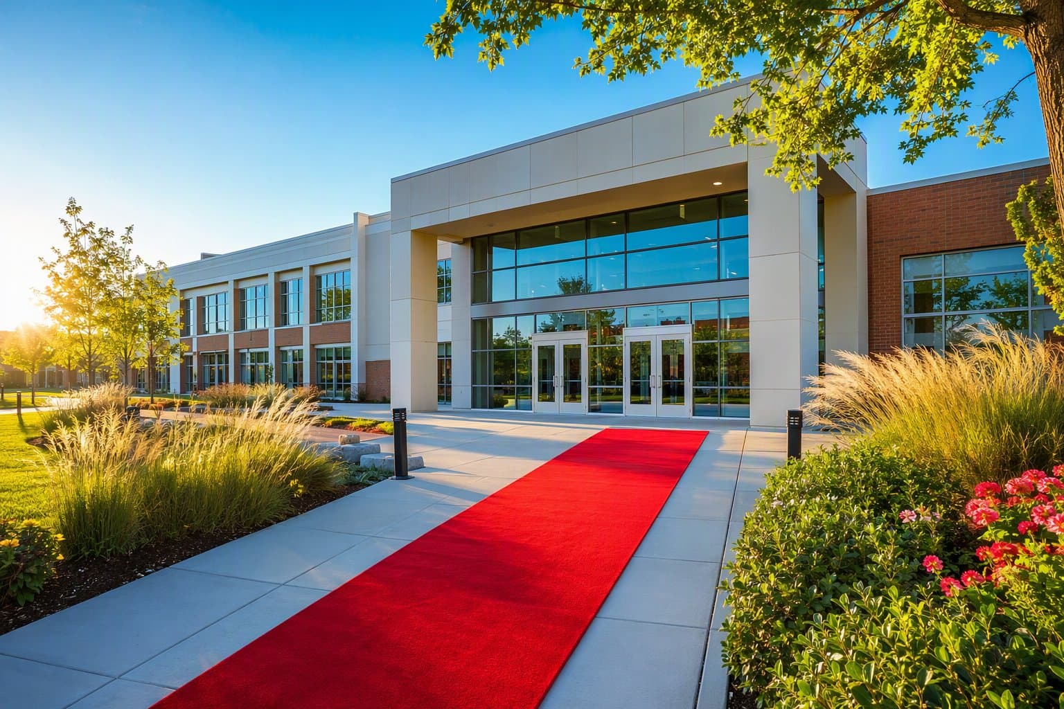 Marilyn Hampton Elementary - illustration, Jake Team LLC