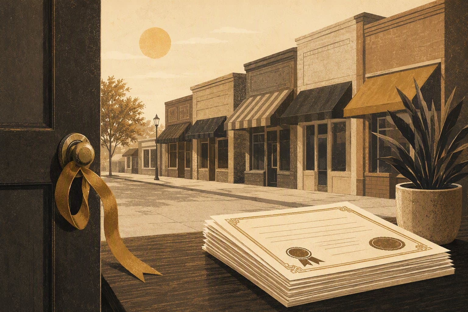 New Business Openings - illustration, Jake Team LLC