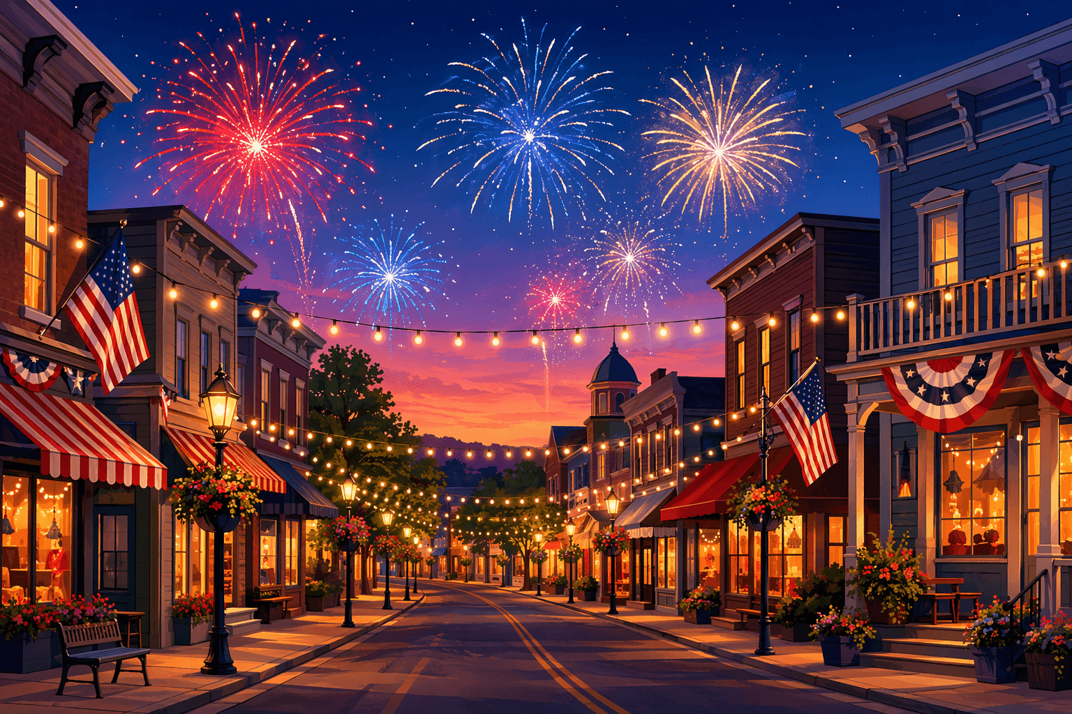 Independence Day Celebration - illustration, Jake Team LLC