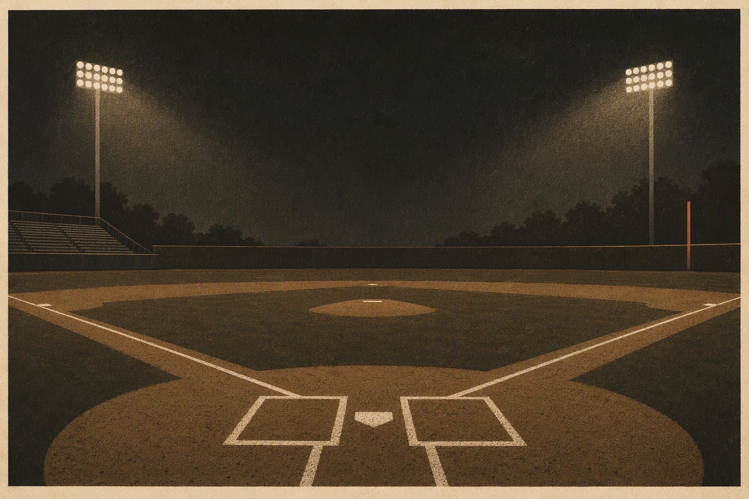 baseball stadium - illustration, Jake Team LLC
