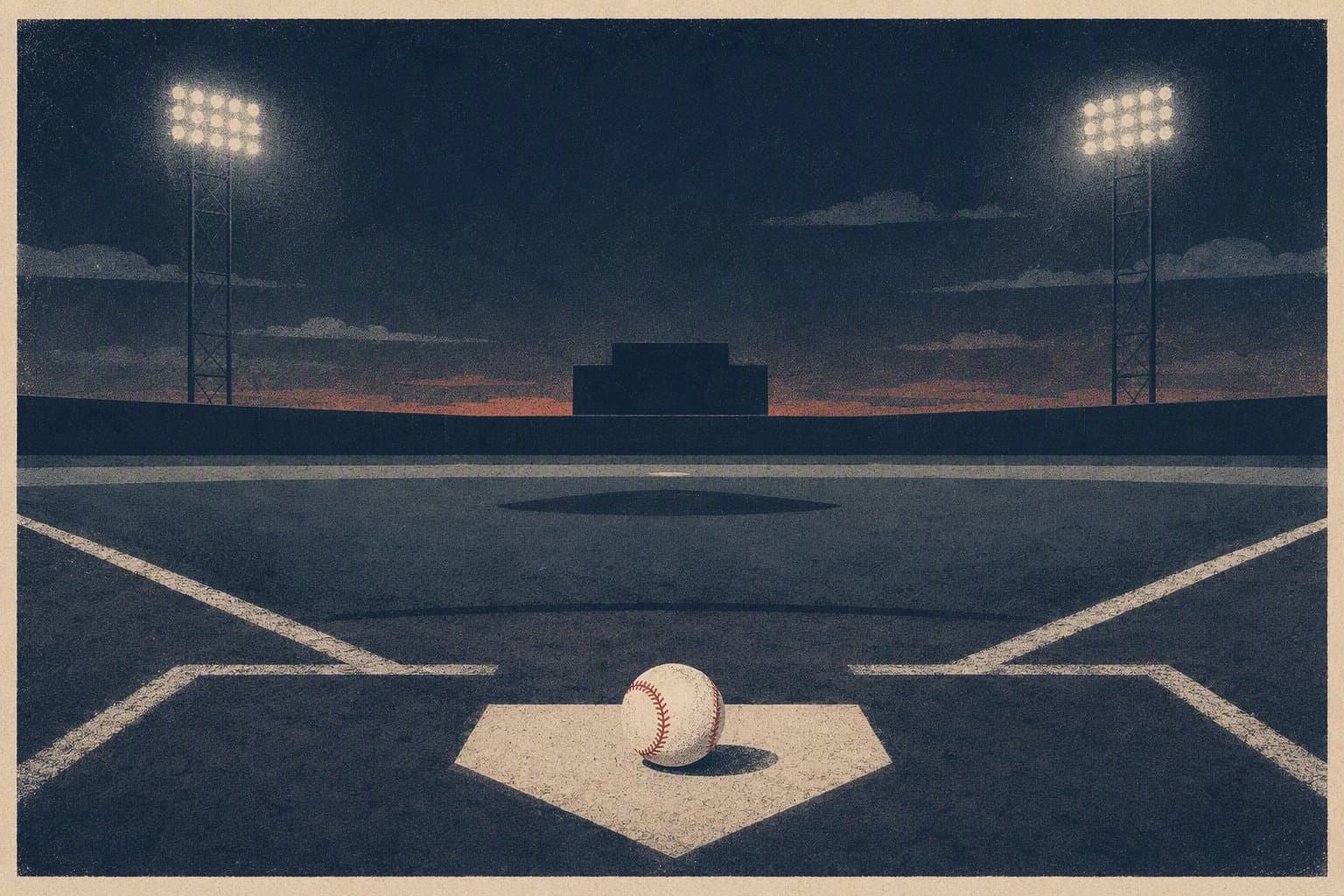 baseball pitching shutout - illustration, Jake Team LLC