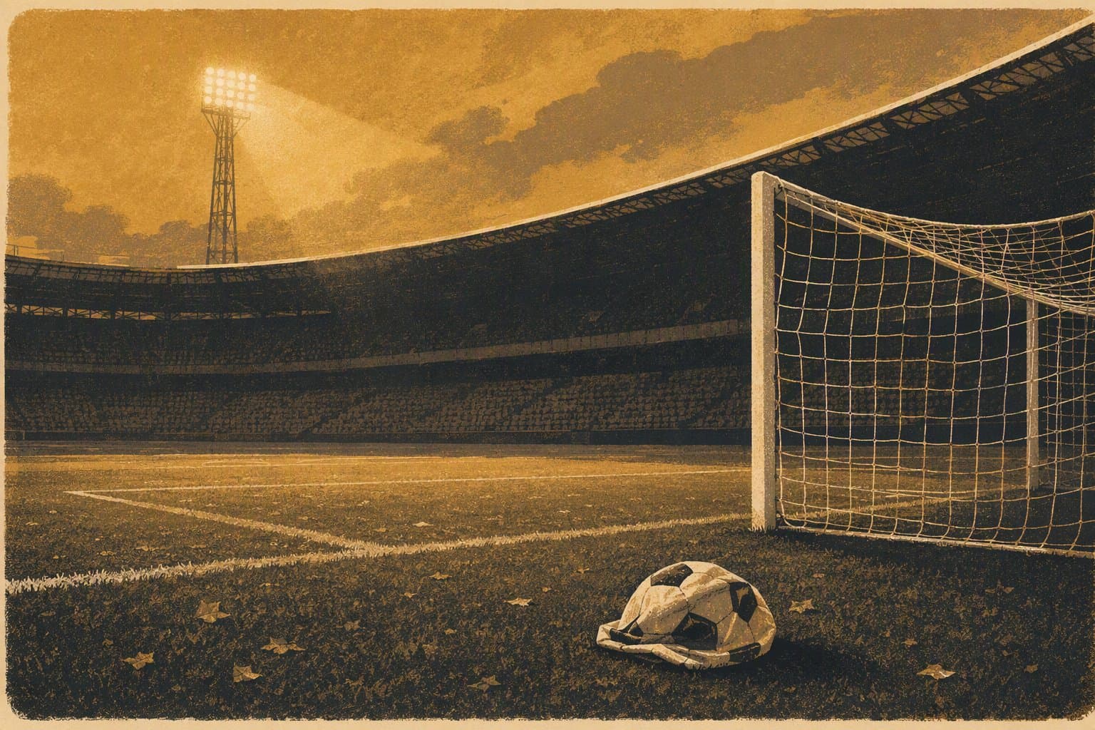 Late Soccer Drama - illustration, Jake Team LLC