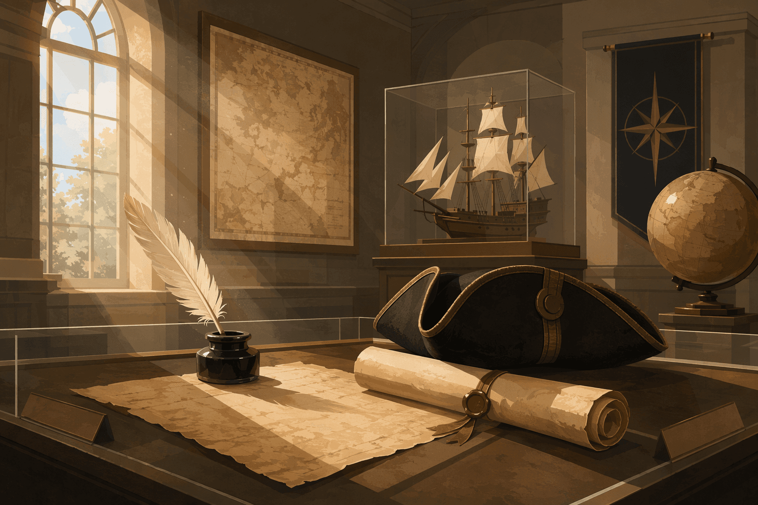 Historical Exhibit - illustration, Jake Team LLC