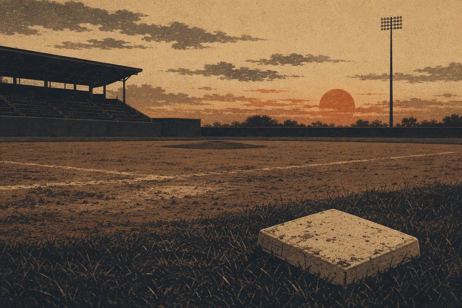 Baseball Defeat - illustration, Jake Team LLC