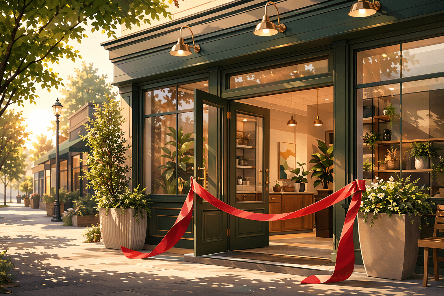 New Store Opening - illustration, Jake Team LLC
