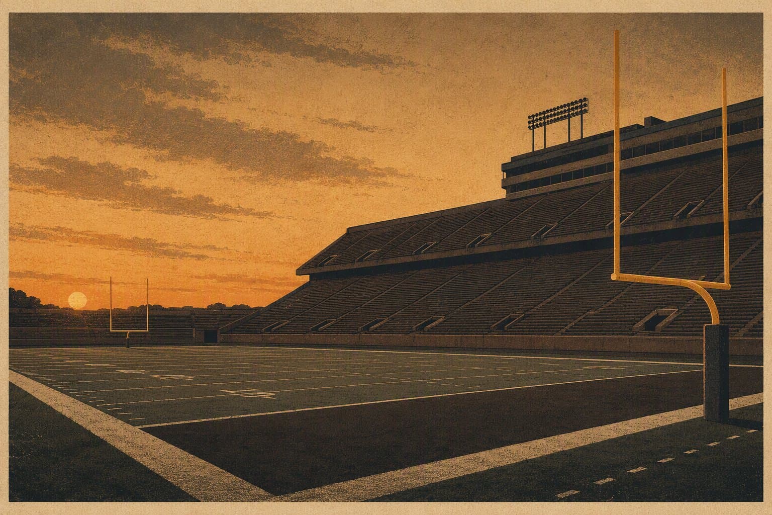 College Football Season Opener - illustration, Jake Team LLC