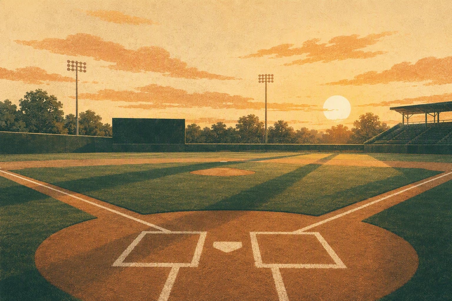 Baseball Victory - illustration, Jake Team LLC