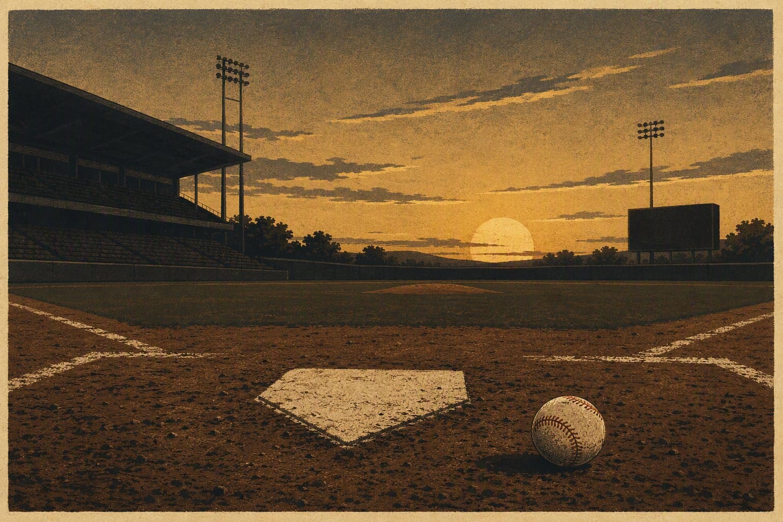 Baseball Rally - illustration, Jake Team LLC
