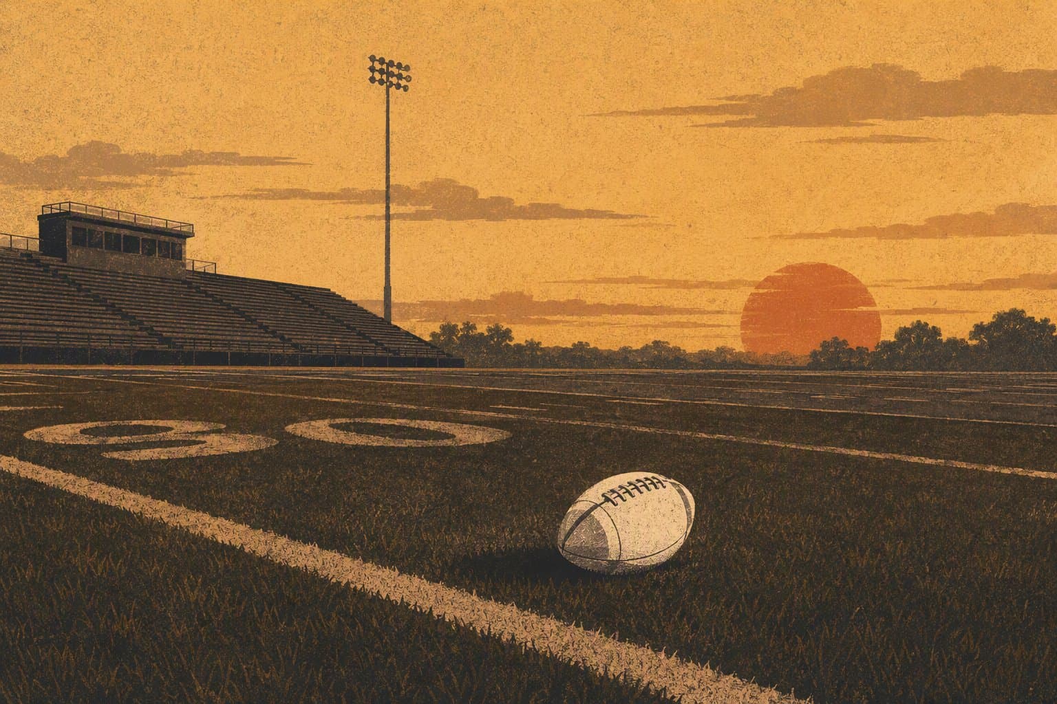 College Football Season Opener - illustration, Jake Team LLC