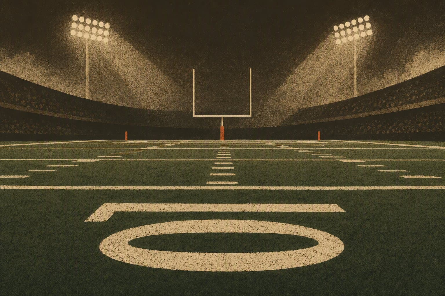 football field perspective - illustration, Jake Team LLC