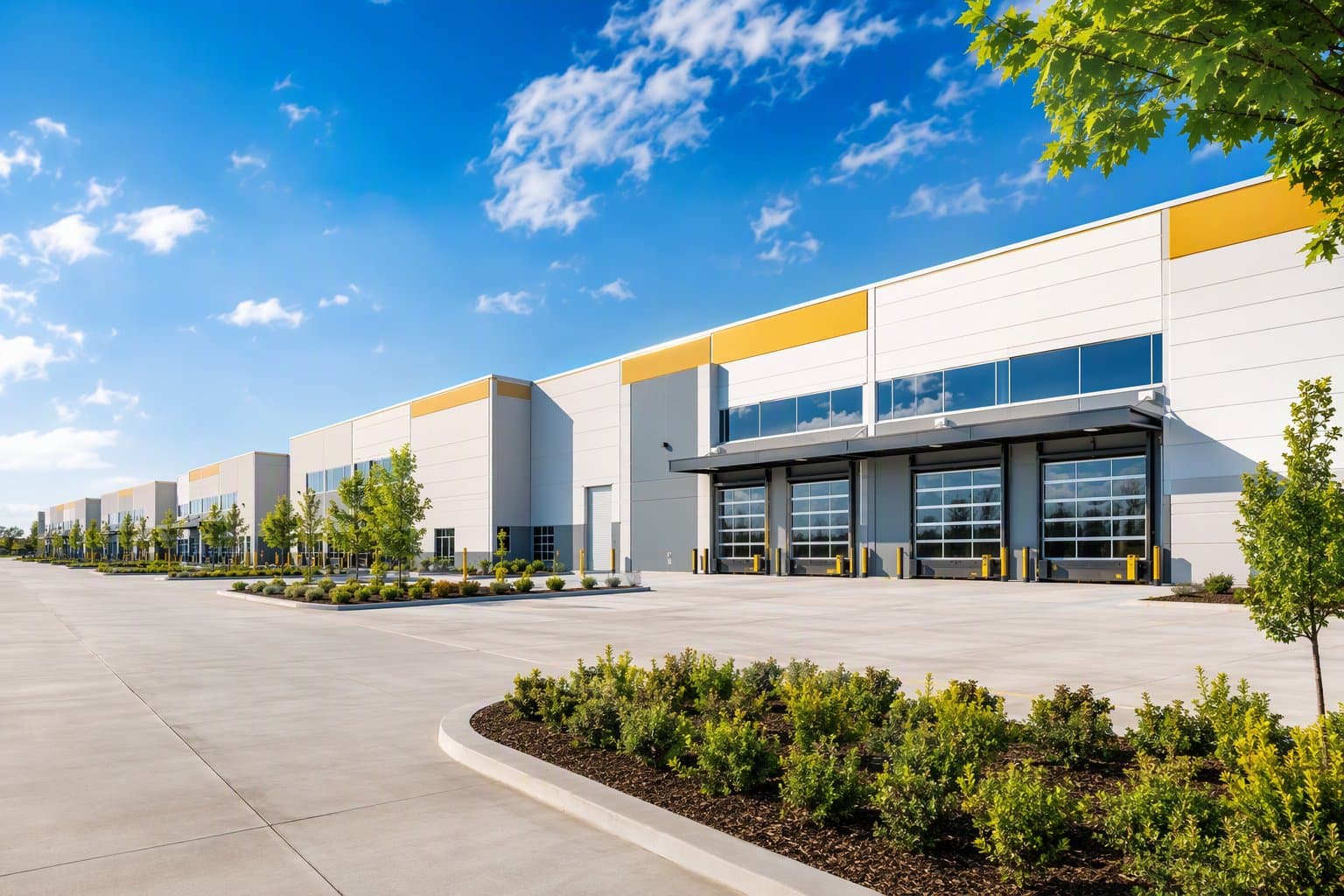 industrial real estate - illustration, Jake Team LLC
