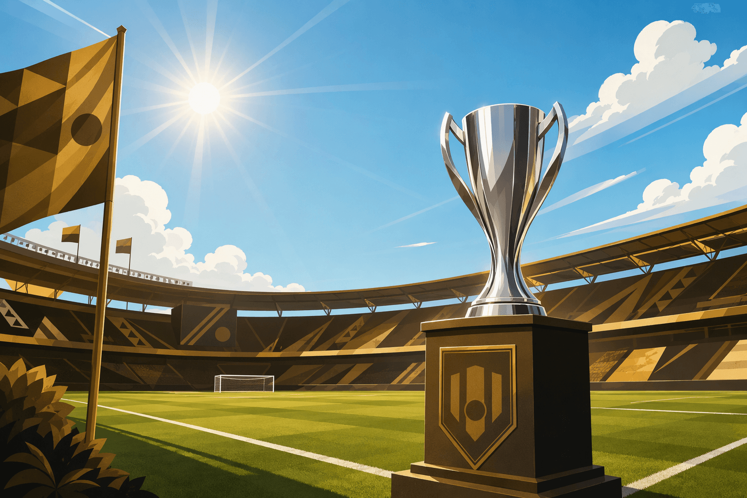 Soccer Victory - illustration, Jake Team LLC