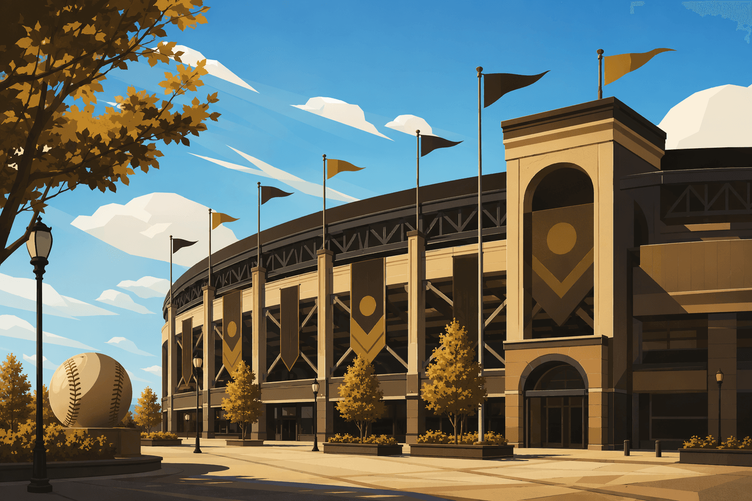 Baseball Victory - illustration, Jake Team LLC