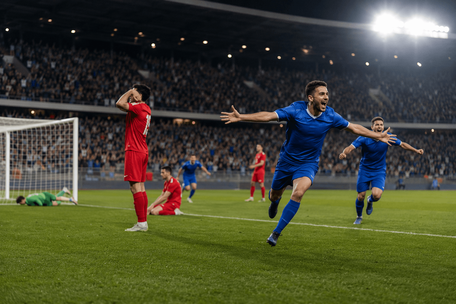 Soccer Match Drama - illustration, Jake Team LLC