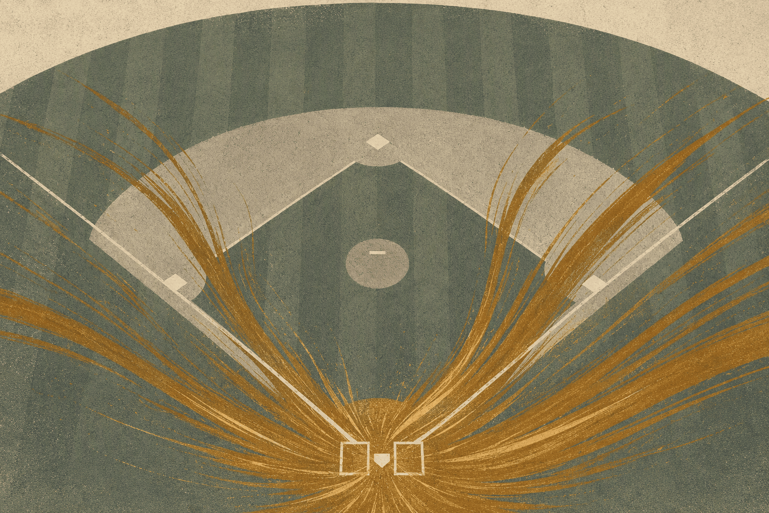 baseball momentum shift - illustration, Jake Team LLC