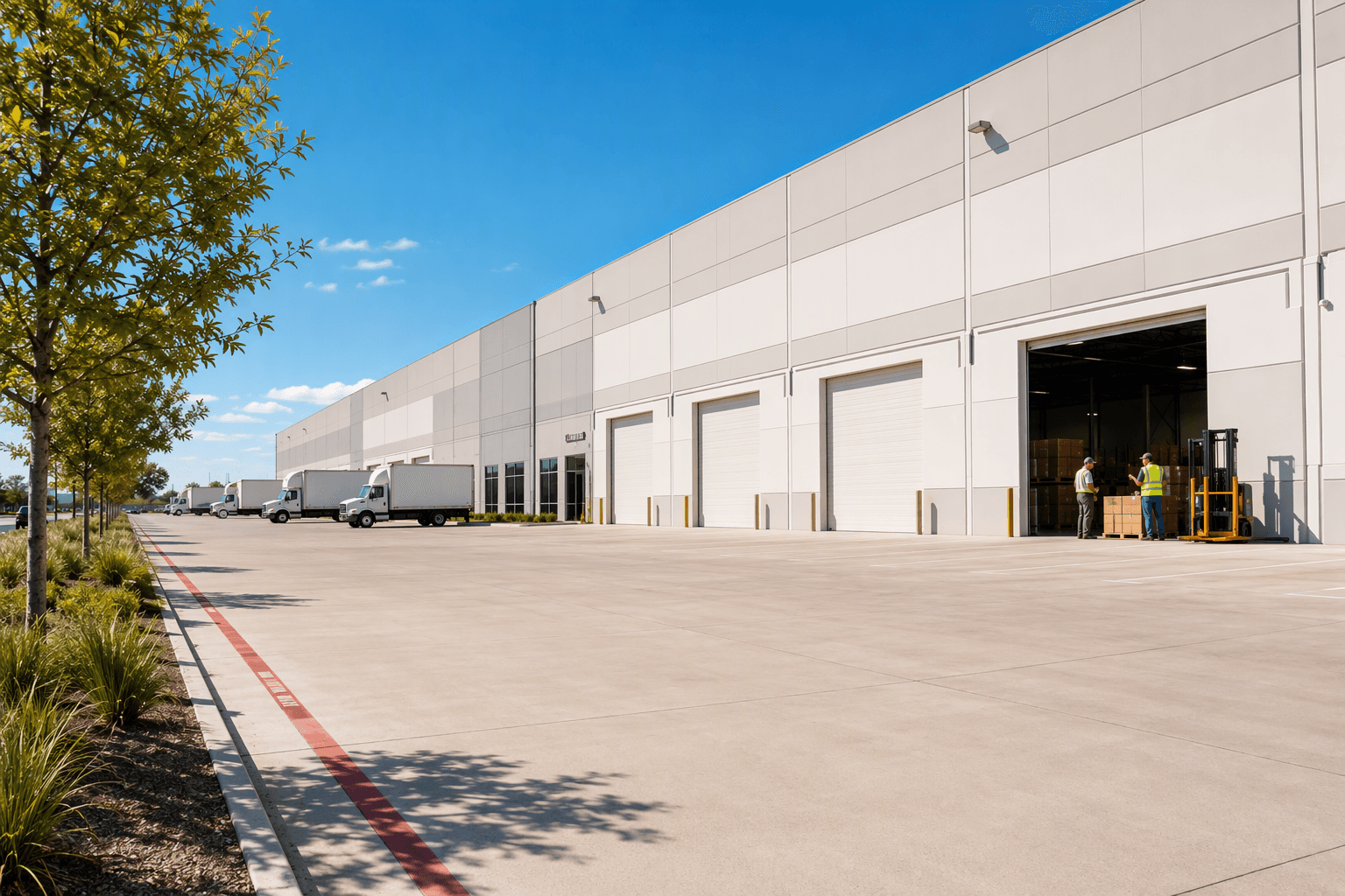 New Warehouse Business - illustration, Jake Team LLC