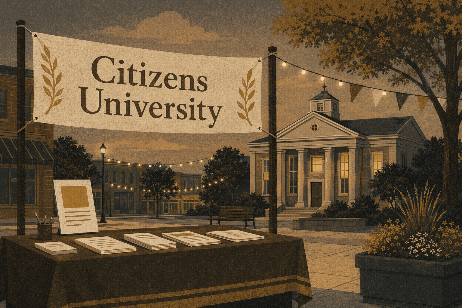 Civic Learning - illustration, Jake Team LLC