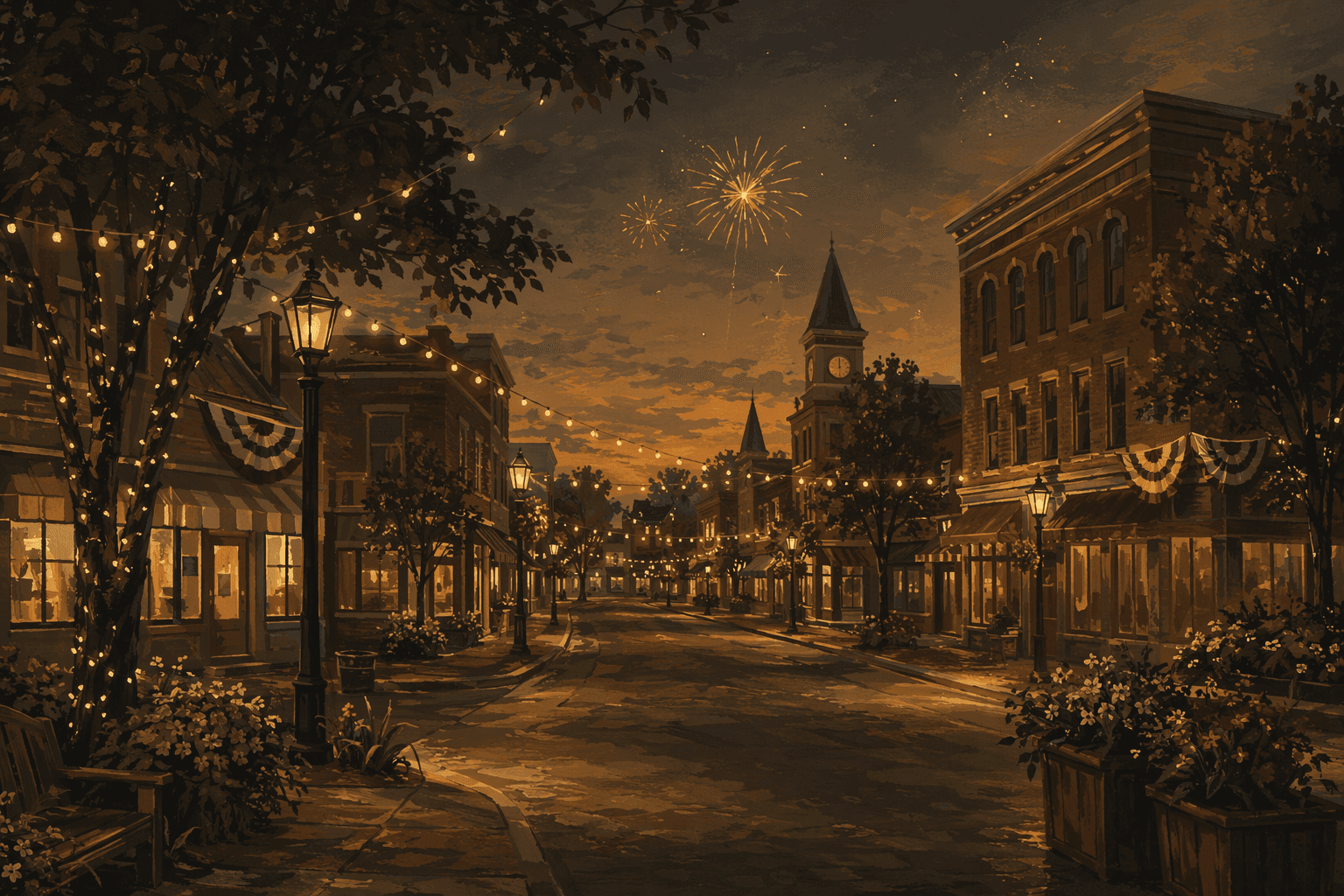 July 4th - illustration, Jake Team LLC