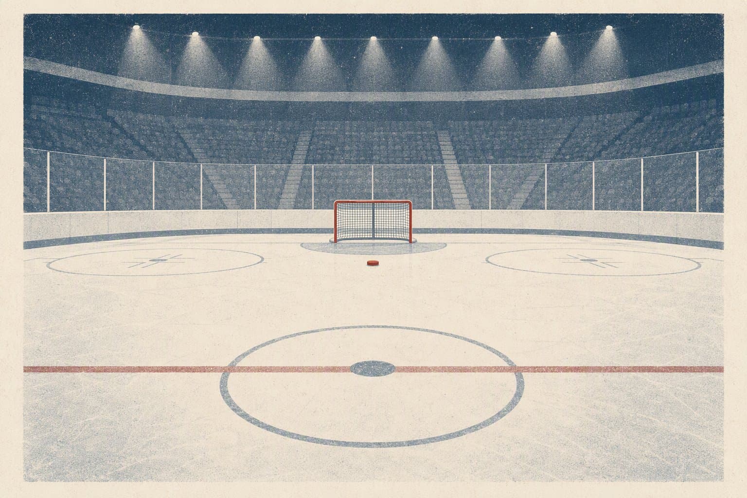 Hockey Home Opener - illustration, Jake Team LLC