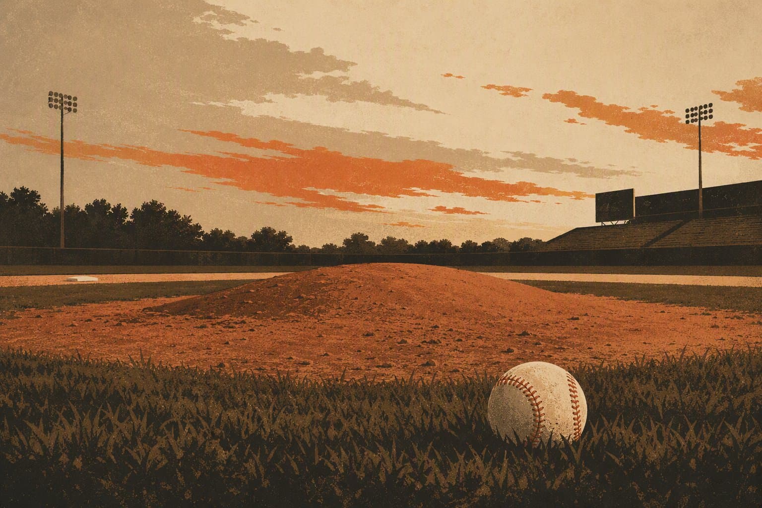 Baseball Thriller - illustration, Jake Team LLC
