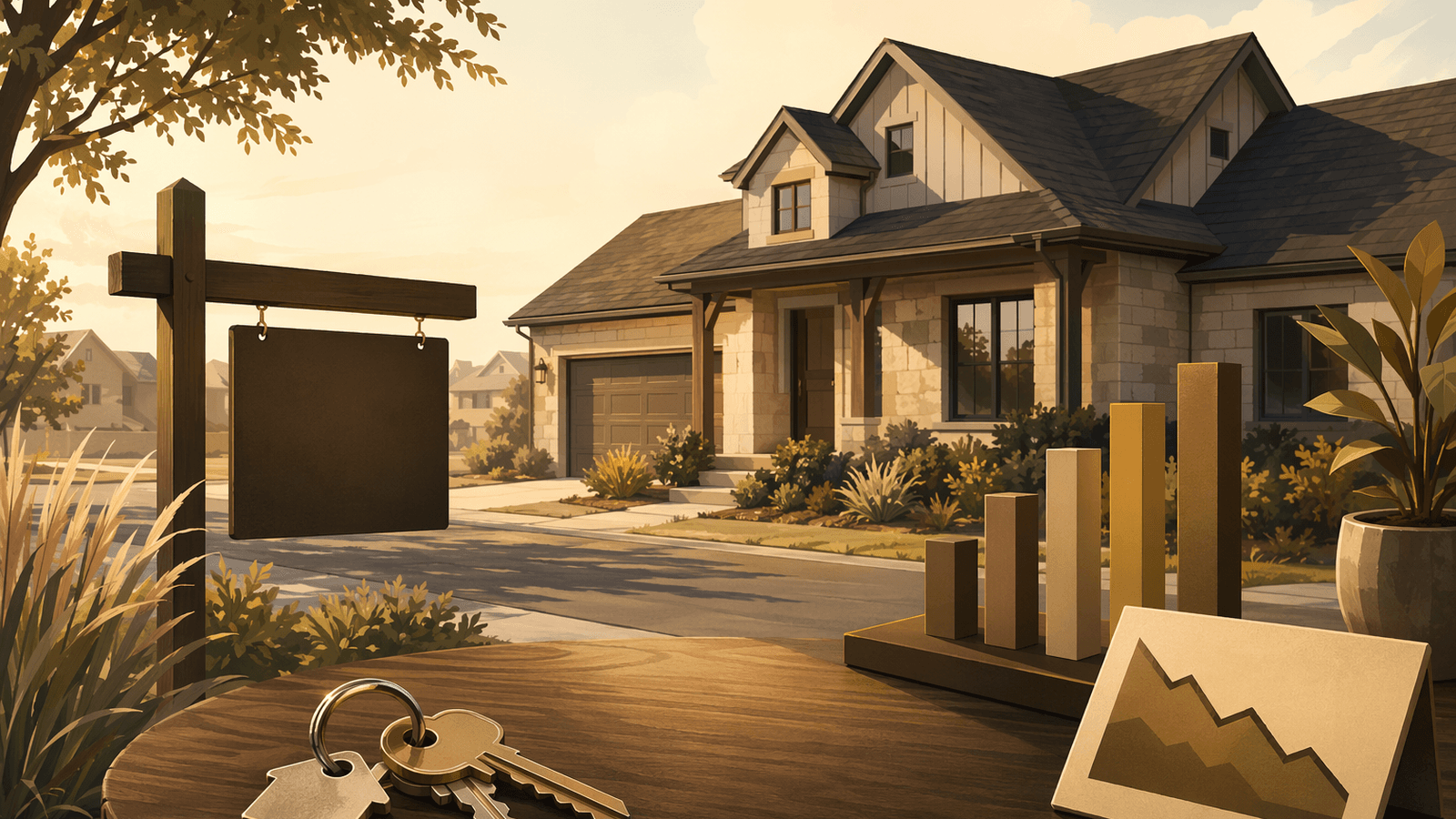 Aubrey housing market. Illustration: Jake Team LLC