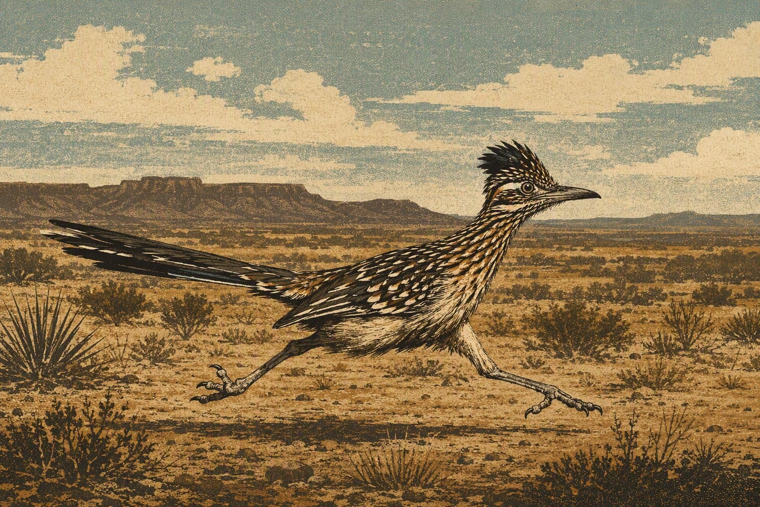 Roadrunner - generic mascot-animal illustration, not a school logo. Jake Team LLC