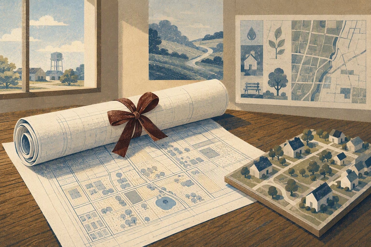 Aubrey growth planning - illustration, Jake Team LLC