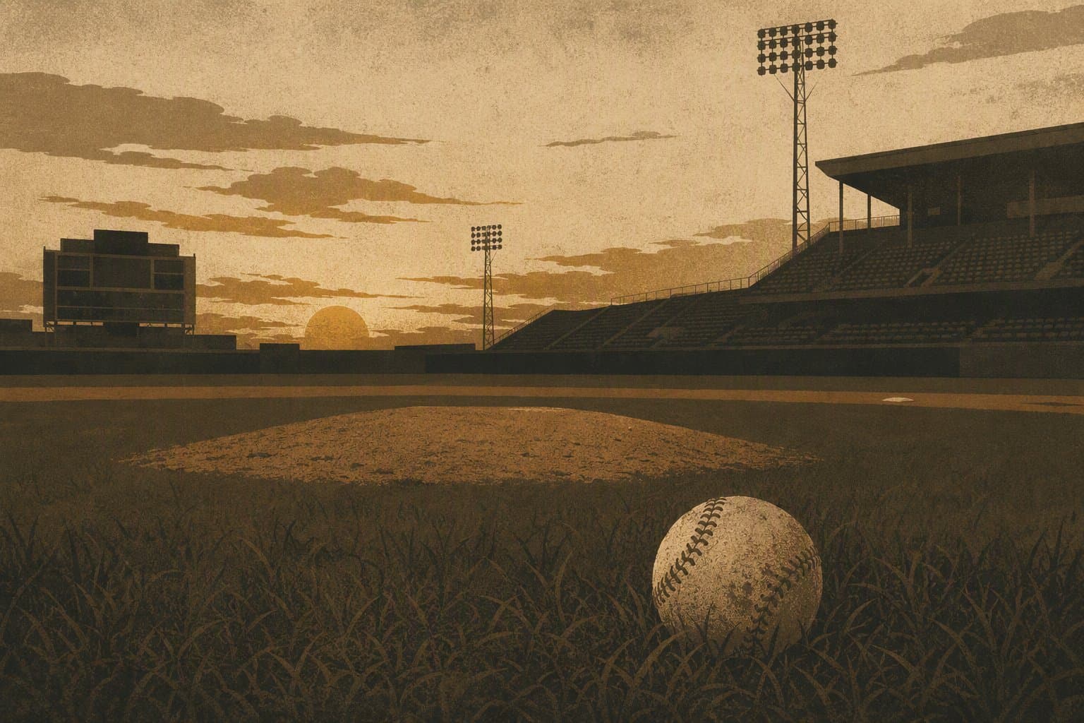 Baseball Loss - illustration, Jake Team LLC