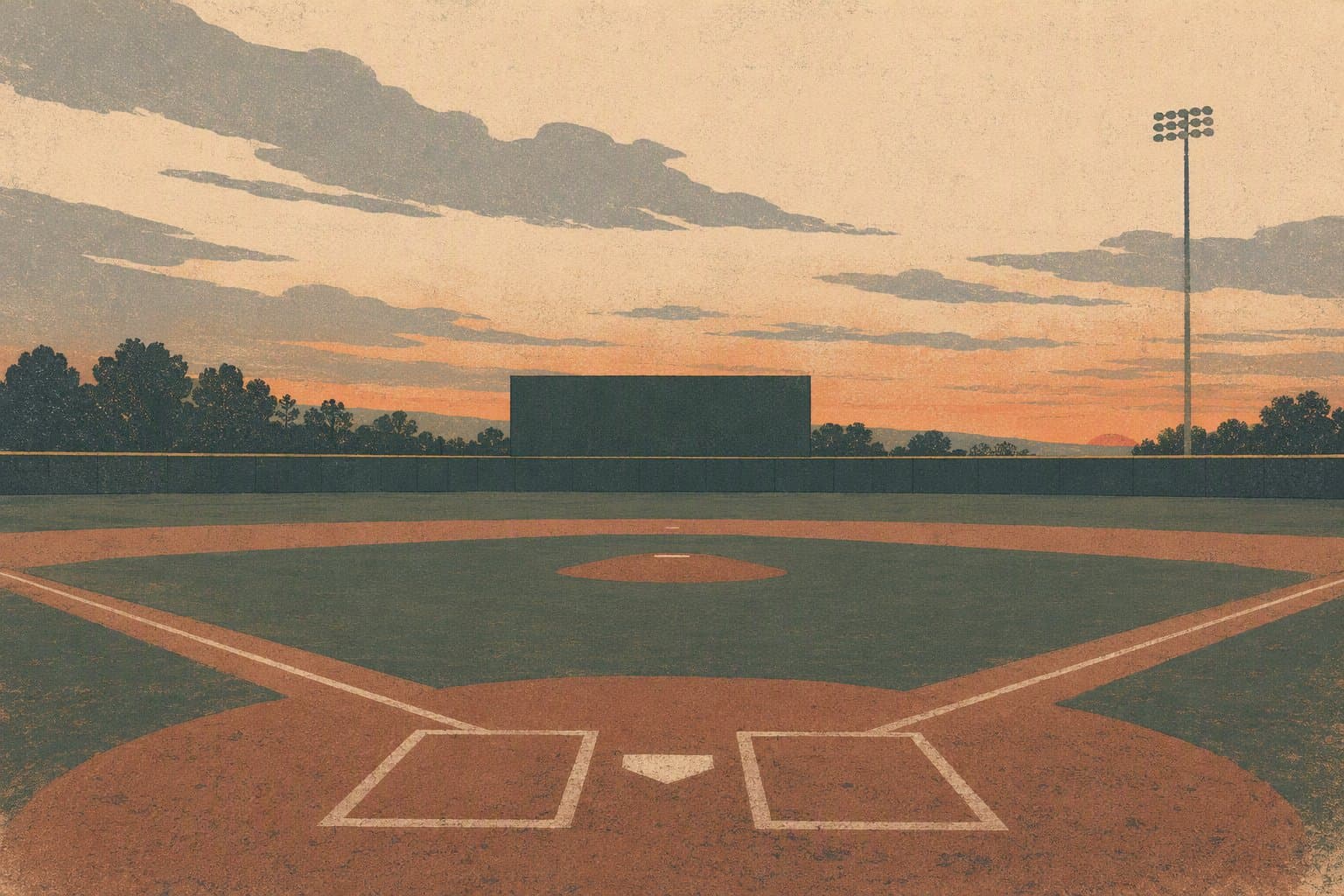 Baseball game - illustration, Jake Team LLC