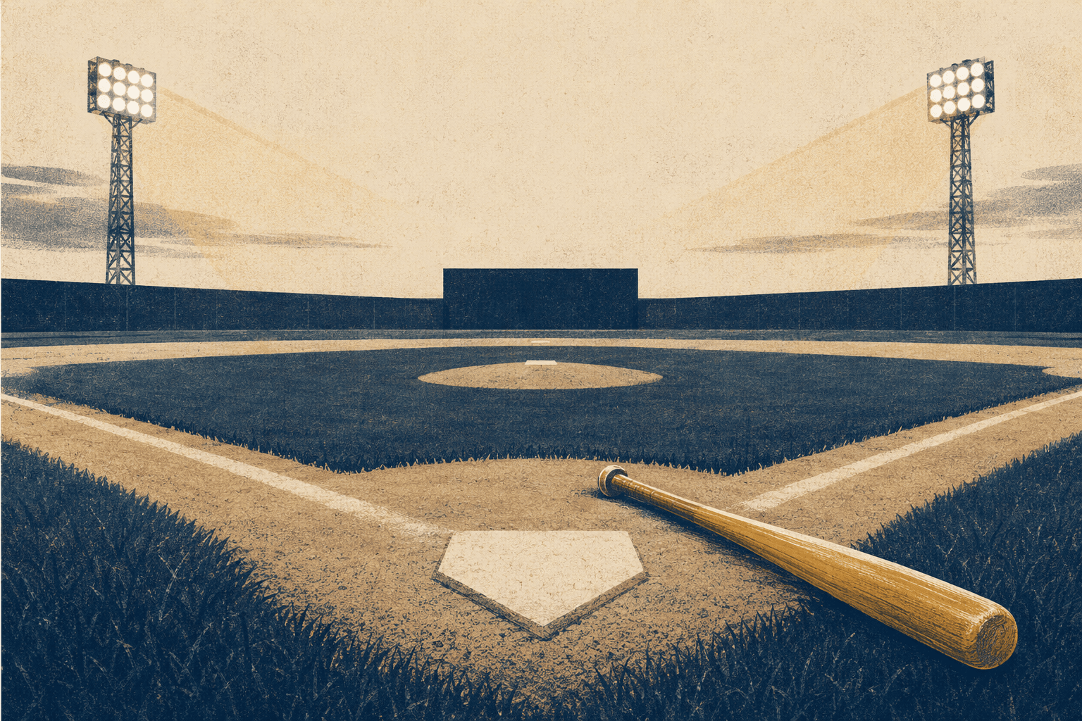 baseball sweep victory - illustration, Jake Team LLC