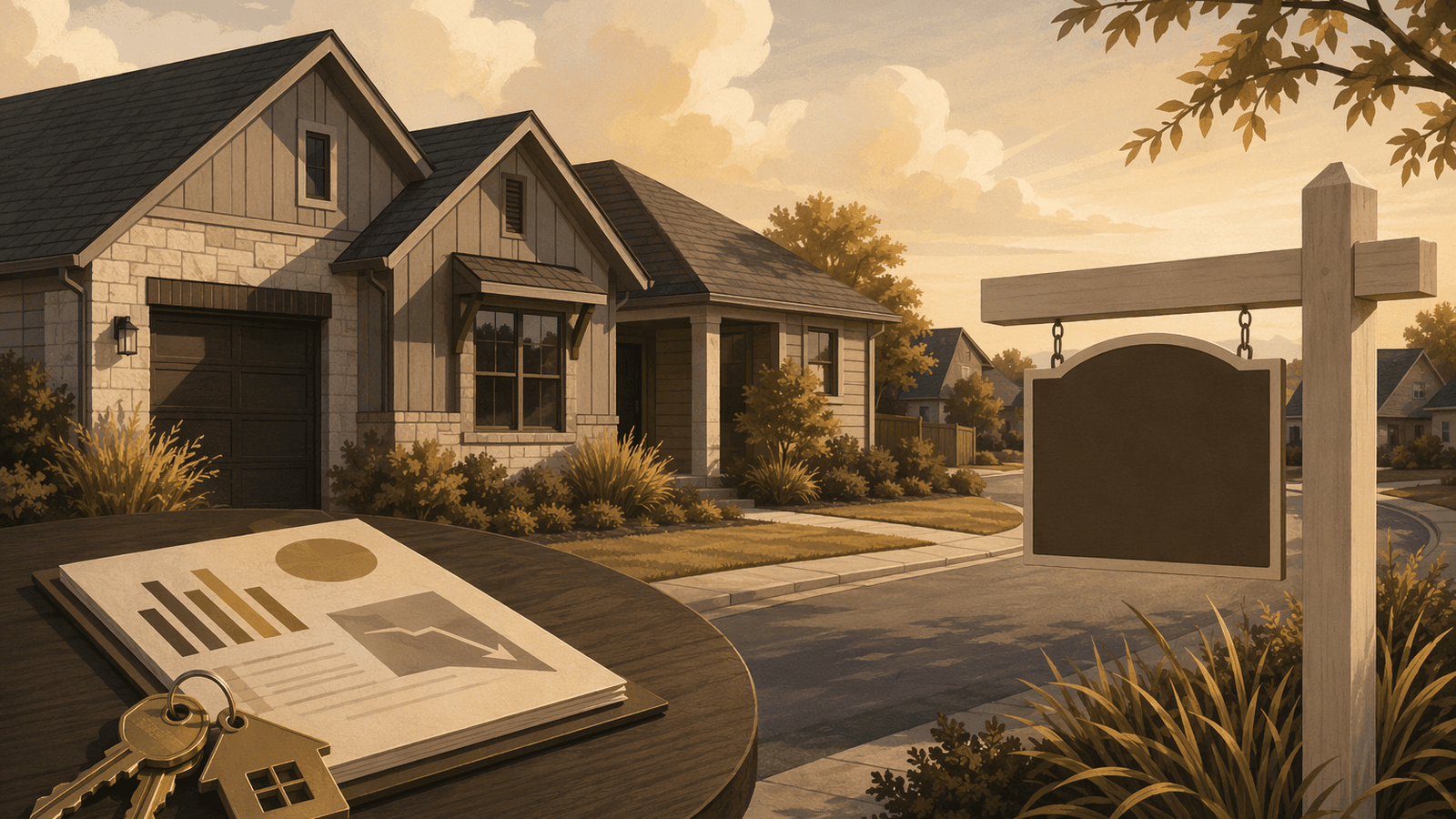 Aubrey housing market. Illustration: Jake Team LLC